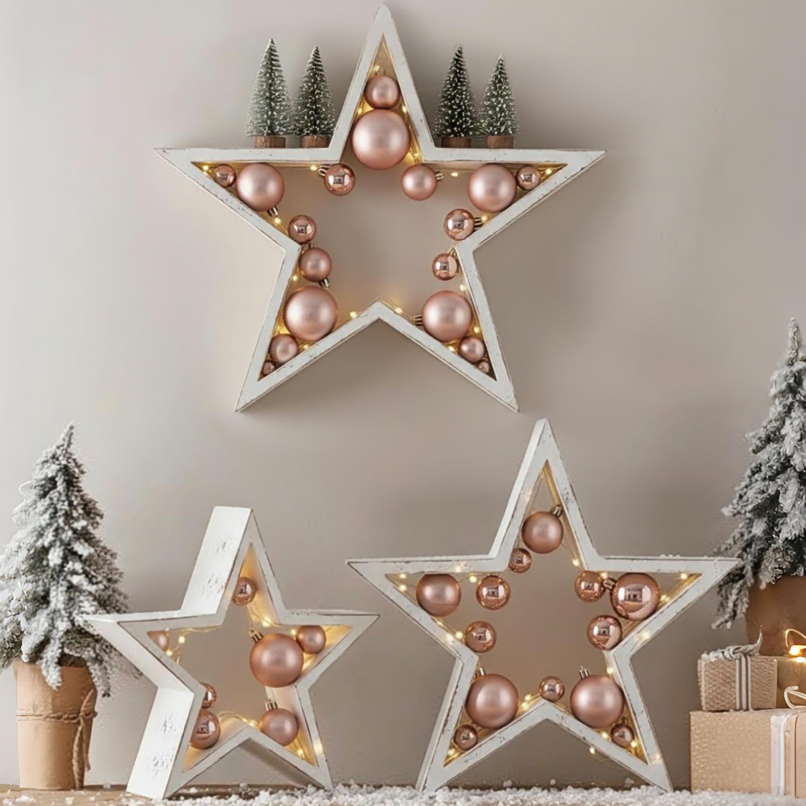 Amazon.com: Cinnvoice 3 Pcs Christmas Decoration for Home